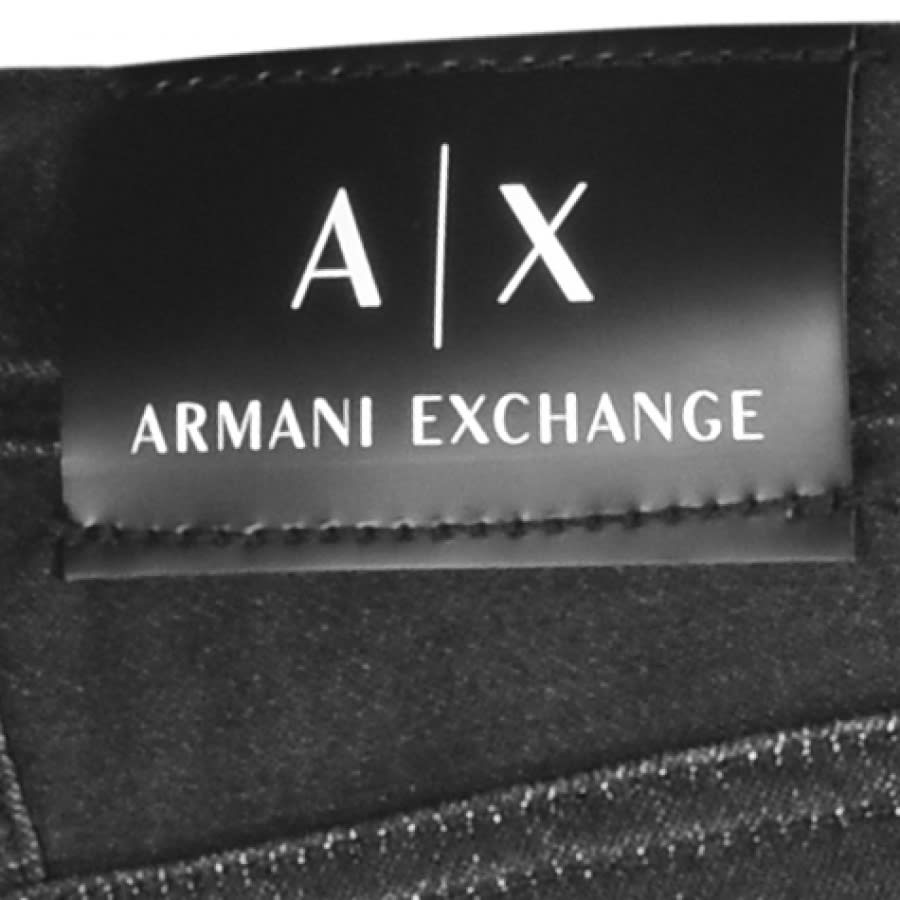 Alternative Image for ProductArmani Exchange J13 Slim Fit Jeans Black3